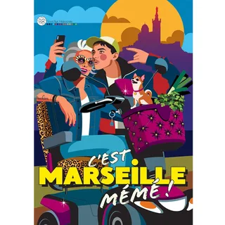 Puzzle C'EST MARSEILLE MEME ! - 1000 pièces van Marie-Chantal – doos 1 van 2