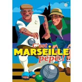 Puzzle C'EST MARSEILLE PEPE ! - 1000 pièces van Marie-Chantal – doos 1 van 2