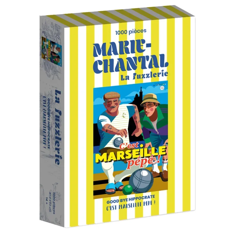 Puzzle C'EST MARSEILLE PEPE ! - 1000 pièces van Marie-Chantal – doos 2 van 2