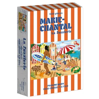 Puzzle MARIE-CHANTAL A LA PLAGE - 1000 pièces van Marie-Chantal – doos 2 van 2