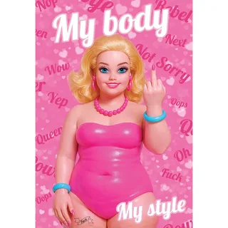 Puzzle My Body, My Style - 500 à 999 pièces von Marie-Chantal – Schachtel 1 von 2