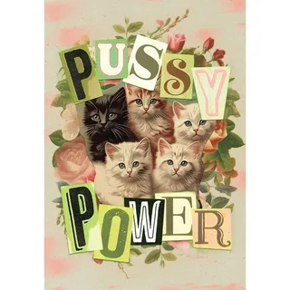 Puzzle Pussy Power - 1000 pièces van Marie-Chantal – doos 1 van 2