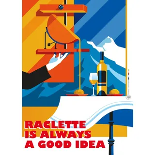 Puzzle Raclette is Always a Good Idea - 500 à 999 pièces van Marie-Chantal – doos 1 van 2