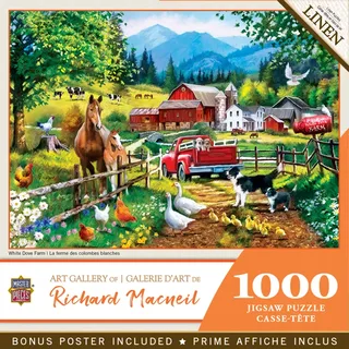 Puzzle Art Gallery - Ferme De La Colombe Blanche - 1000 pièces from Master Pieces – box 2 of 2