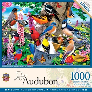 Puzzle Audubon - Rassemblement Printanier - 1000 pièces from Master Pieces – box 2 of 2