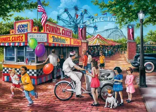 Puzzle Childhood Dreams - Carnaval D'Été - 1000 pièces from Master Pieces – box 1 of 2