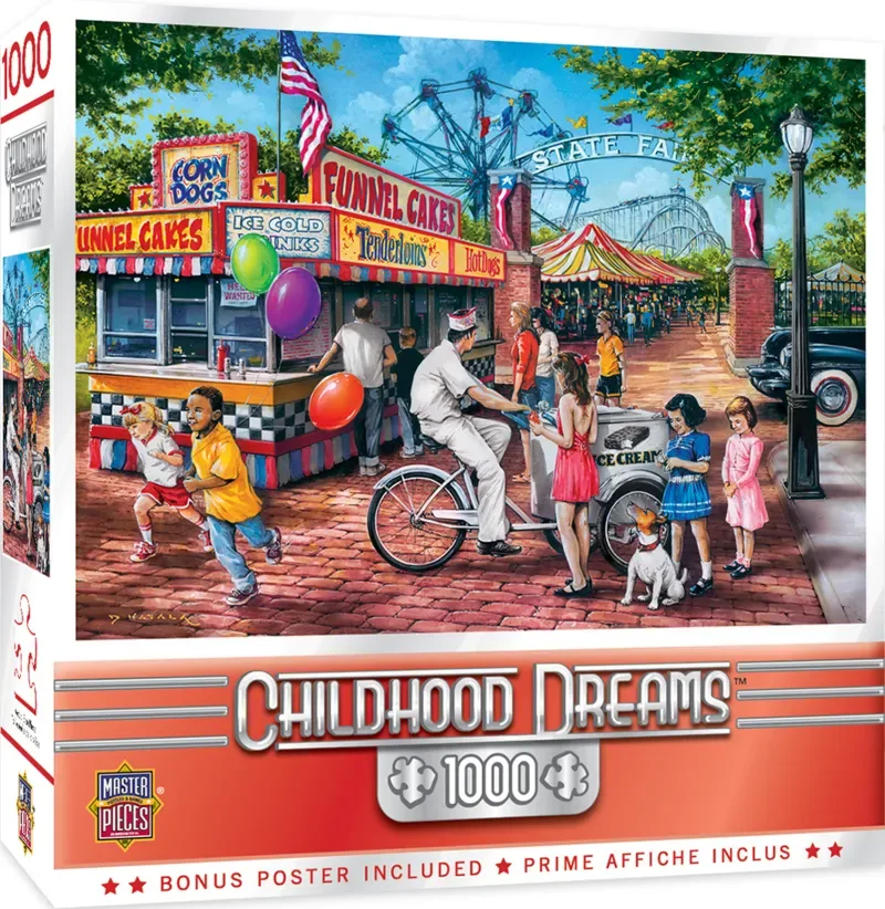 Puzzle Childhood Dreams - Carnaval D'Été - 1000 pièces from Master Pieces – box 2 of 2