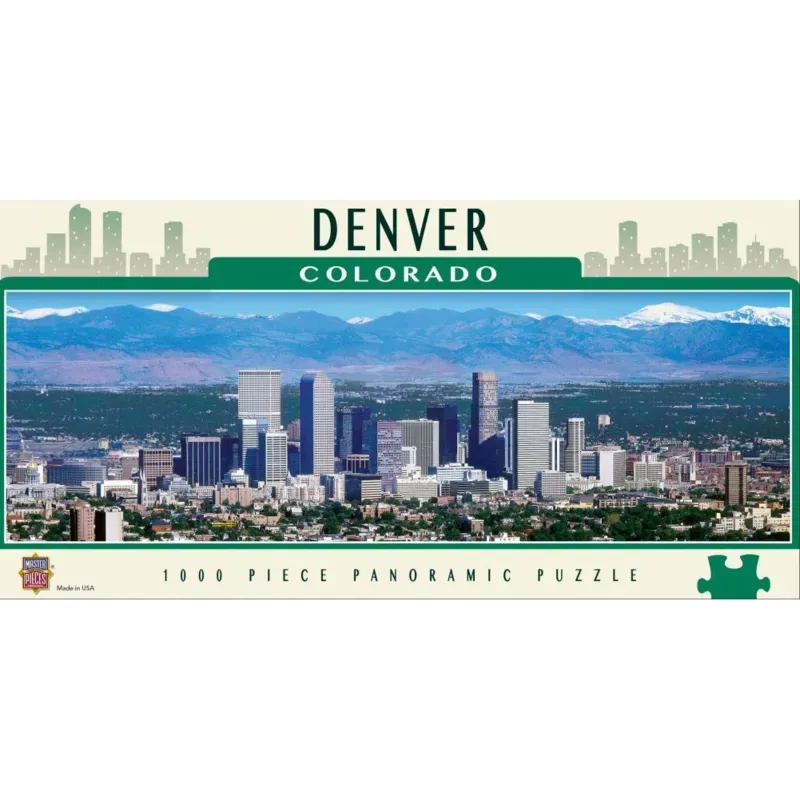 Puzzle Denver, Colorado - 1000 pièces de Master Pieces – boîte
