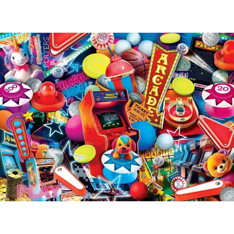 Puzzle Flashbacks - Game On - 1000 pièces de Master Pieces – boîte
