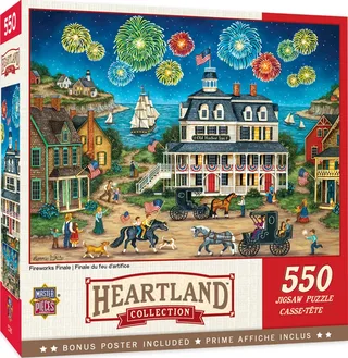 Puzzle Heartland Collection - Feu D'Artifice Final - 500 à 999 pièces from Master Pieces – box 2 of 2