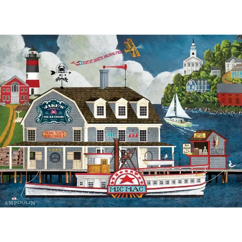 Puzzle Heartland Collection - Jetée Mimac - 500 à 999 pièces de Master Pieces – boîte