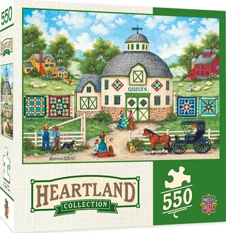 Puzzle Heartland Collection - La Grange À Courtepointes - 500 à 999 pièces from Master Pieces – box 2 of 2