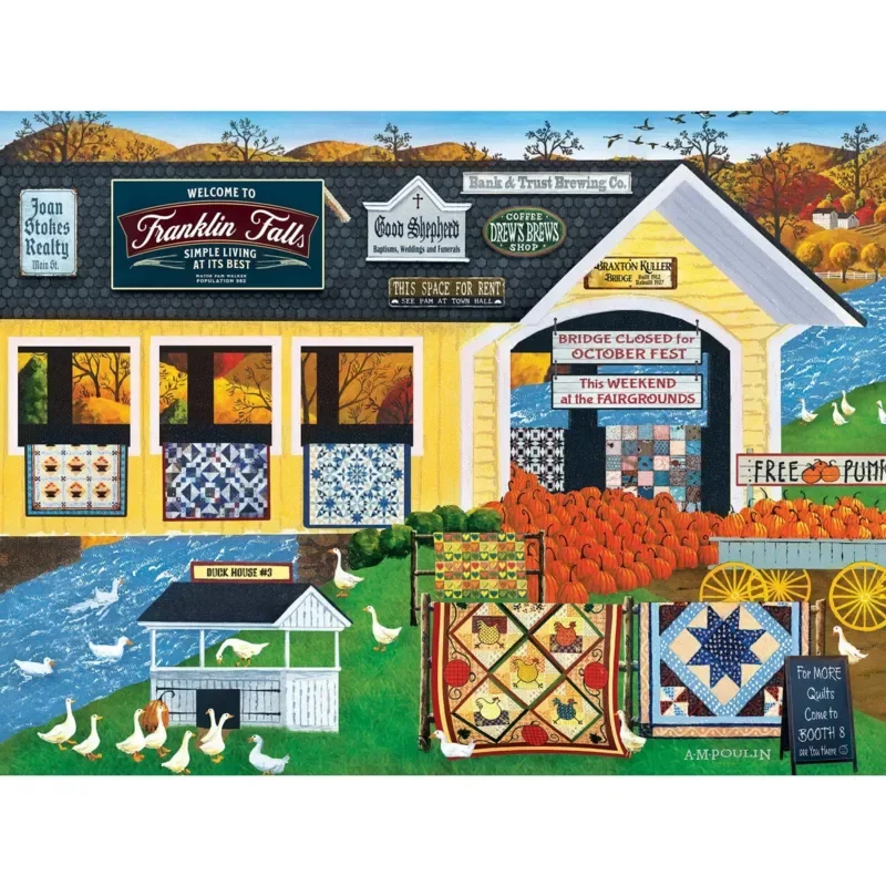 Puzzle Homegrown - Détour De La Citrouille - 500 à 999 pièces from Master Pieces – box