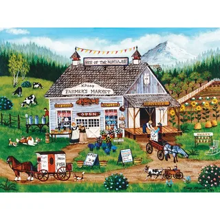 Puzzle Homegrown - Le Meilleur Du Nord-Ouest - 500 à 999 pièces from Master Pieces – box 1 of 2