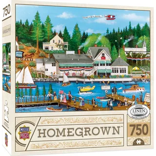 Puzzle Homegrown - Roche Harbor - 500 à 999 pièces fra Master Pieces – æske 2 af 2