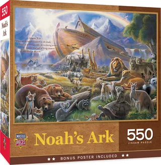Puzzle Inspirational - L'Arche De Noé - 500 à 999 pièces von Master Pieces – Schachtel 2 von 2