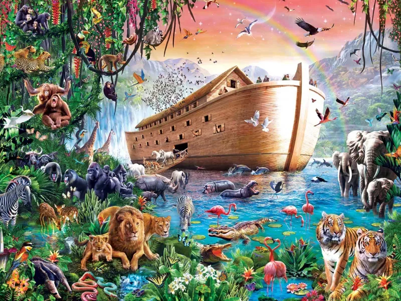 Puzzle Inspirational - L'Arche De Noé Trouve Le Rivage - 500 à 999 pièces van Master Pieces – doos 1 van 2