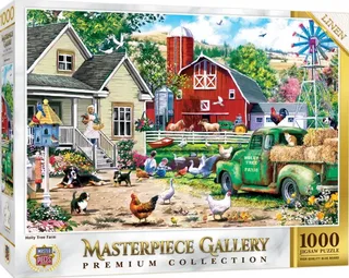 Puzzle MasterPiece Gallery - Ferme De Houx - 1000 pièces from Master Pieces – box 2 of 2
