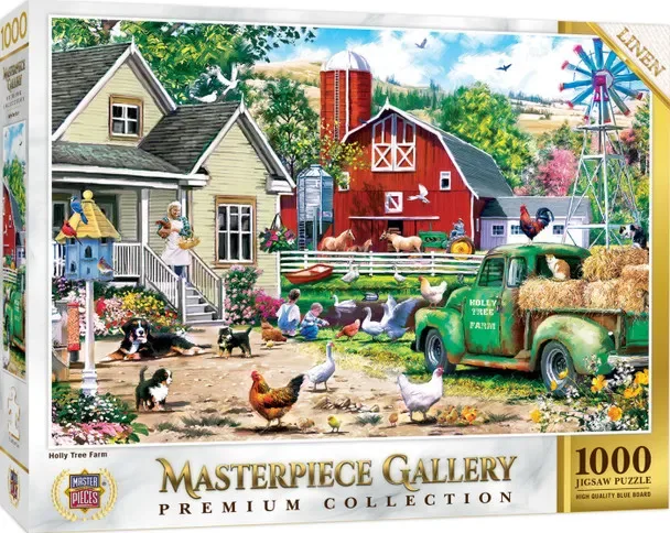 Puzzle MasterPiece Gallery - Ferme De Houx - 1000 pièces from Master Pieces – box 2 of 2
