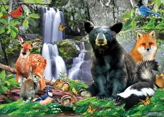 Puzzle National Parks - Shenandoah - 500 à 999 pièces fra Master Pieces – æske 1 af 2