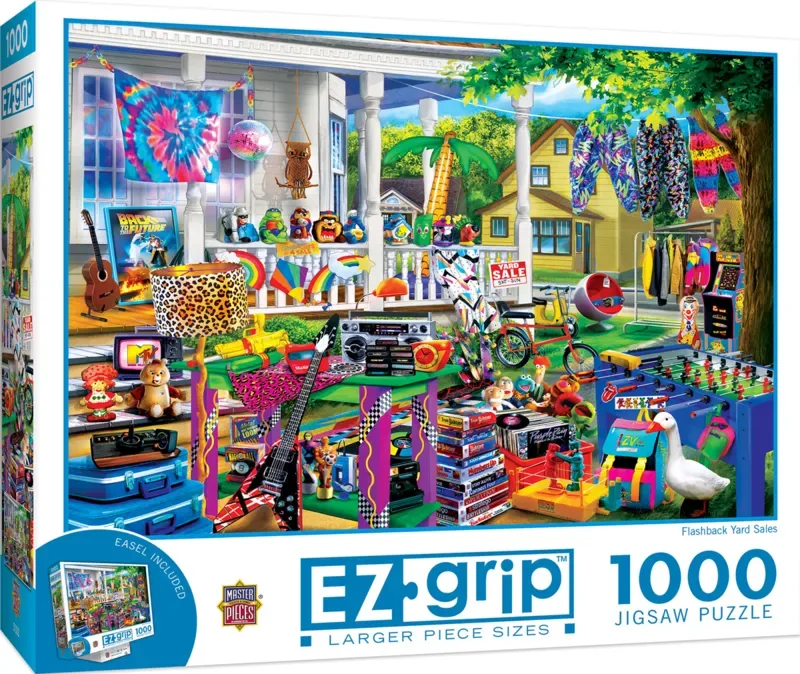 Puzzle Pieces XXL - Flashback Yard Sales - Ezgrip - 1000 pièces from Master Pieces – box 2 of 2