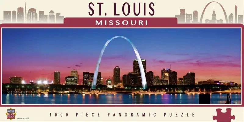 Puzzle Saint Louis, Missouri - 1000 pièces de Master Pieces – boîte