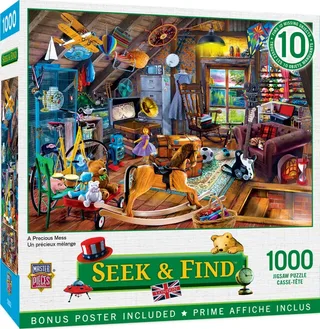 Puzzle Seek & Find - Un Gâchis Précieux - 1000 pièces de Master Pieces – boîte 2 sur 2