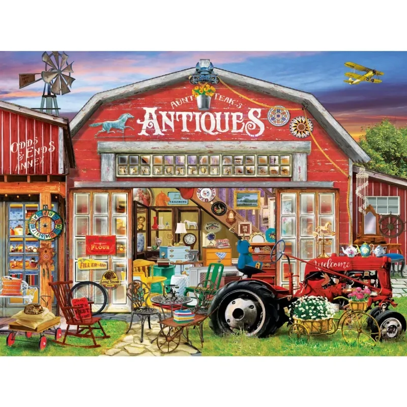 Puzzle Shopkeepers - Nostalgic Nook - 500 à 999 pièces van Master Pieces – doos