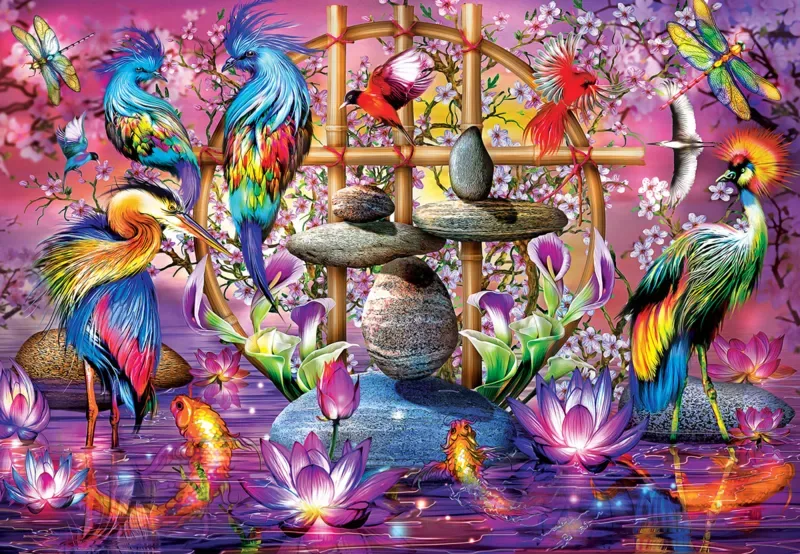 Puzzle Signature - Fantaisie En Vol - 2000 pièces from Master Pieces – box 1 of 2