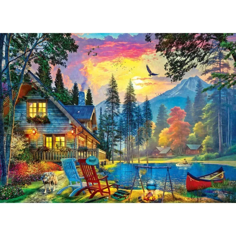 Puzzle Time Away - Derniers Jours De L'Été - 1000 pièces de Master Pieces – boîte