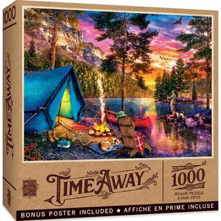 Puzzle Time Away - Pêche Dans Les Highlands - 1000 pièces van Master Pieces – doos 2 van 2