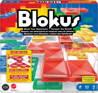 Blokus Jeu De Société 21 Pièces de Mattel Games – boîte 1 sur 5