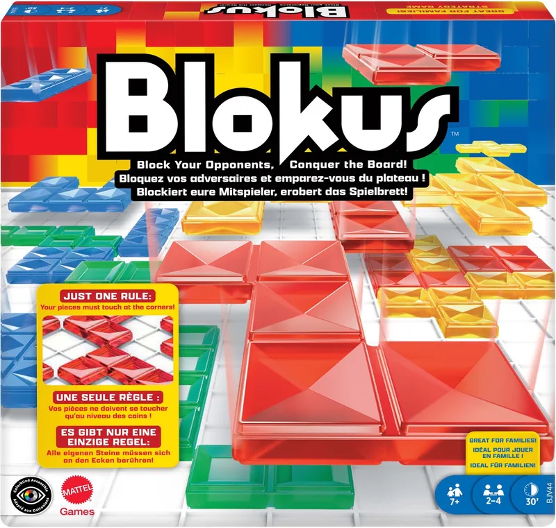 Blokus - Familie bordspel van Mattel Games – doos