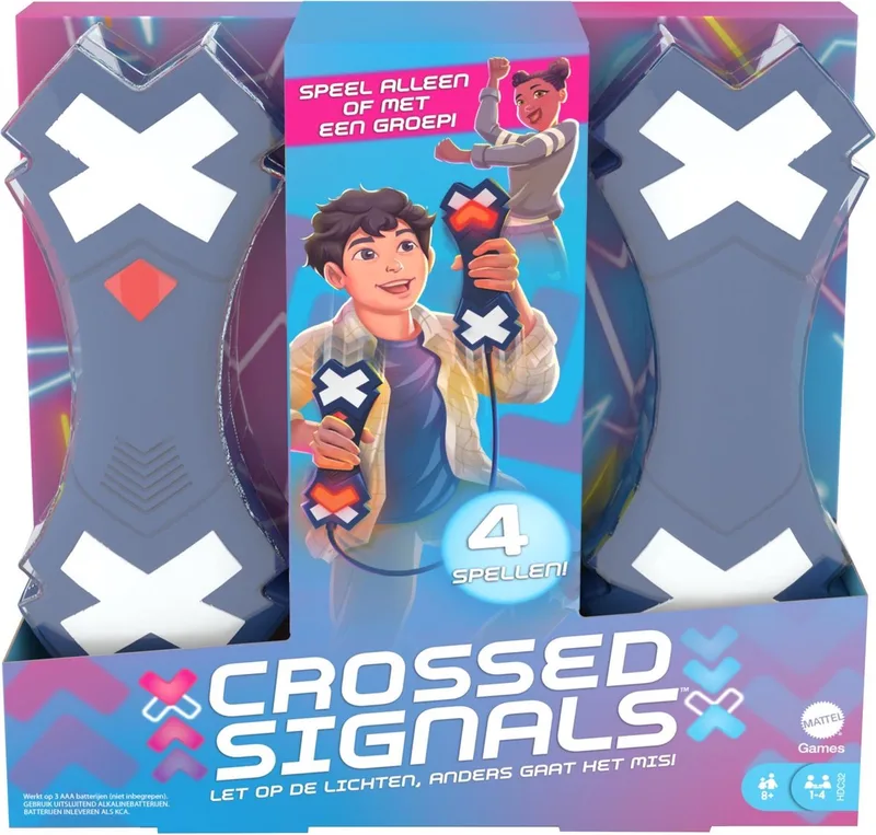 Crossed Signals NL von Mattel Games – Schachtel