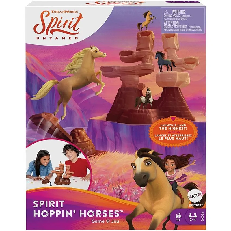 Games Spirit Hoppin' Horses Bordspel Reizen/avontuur de Mattel Games – boîte