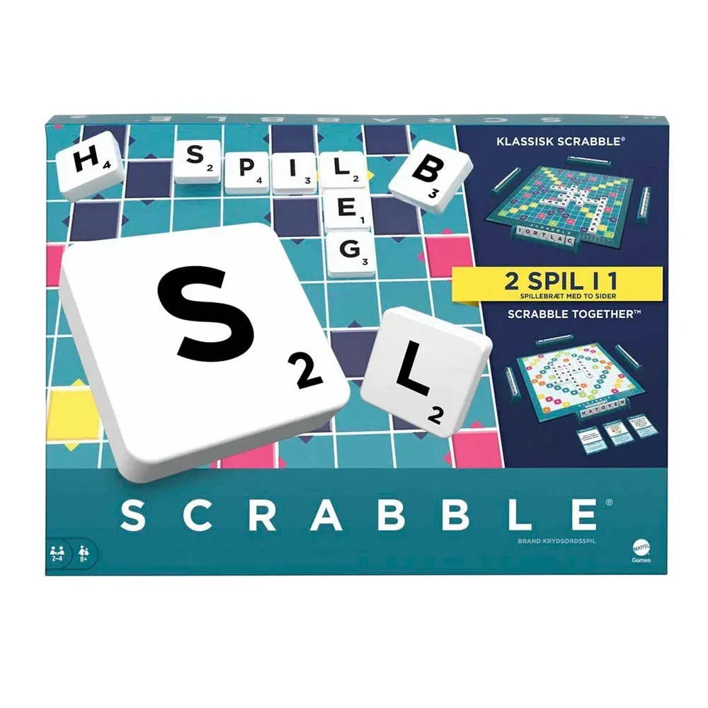 Jeu De Société Scrabble Original fra Mattel Games – æske