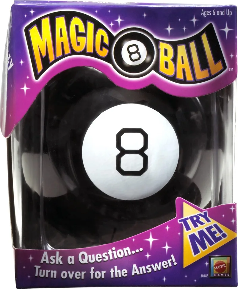 Magic 8 Ball van Mattel Games – doos
