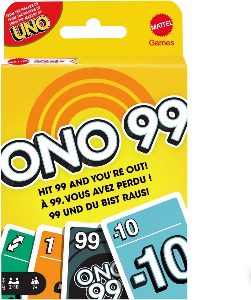 O'NO 99 - Mattel Games - Kaartspel von Mattel Games – Schachtel