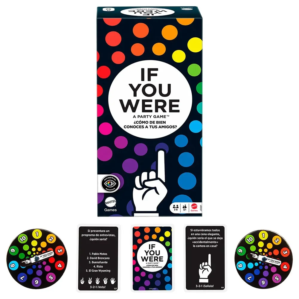 Jeu De Société Party If You Were de Mattel Games – boîte