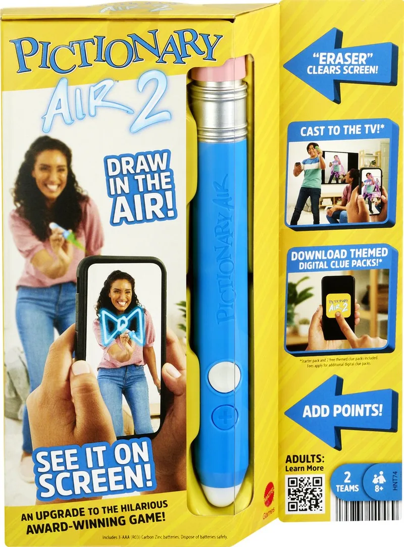 Pictionary Air 2 - Educatief Spel von Mattel Games – Schachtel