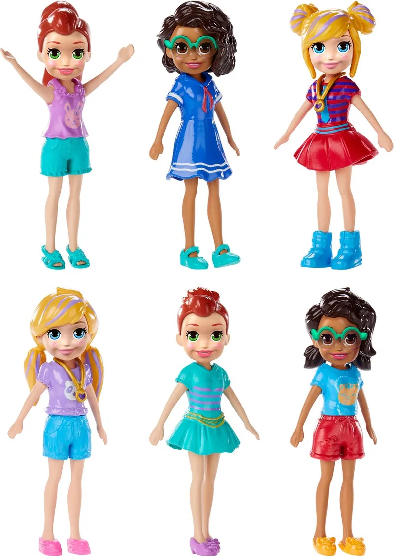 Polly Pocket from Mattel Games, Meerkleurig edition – box