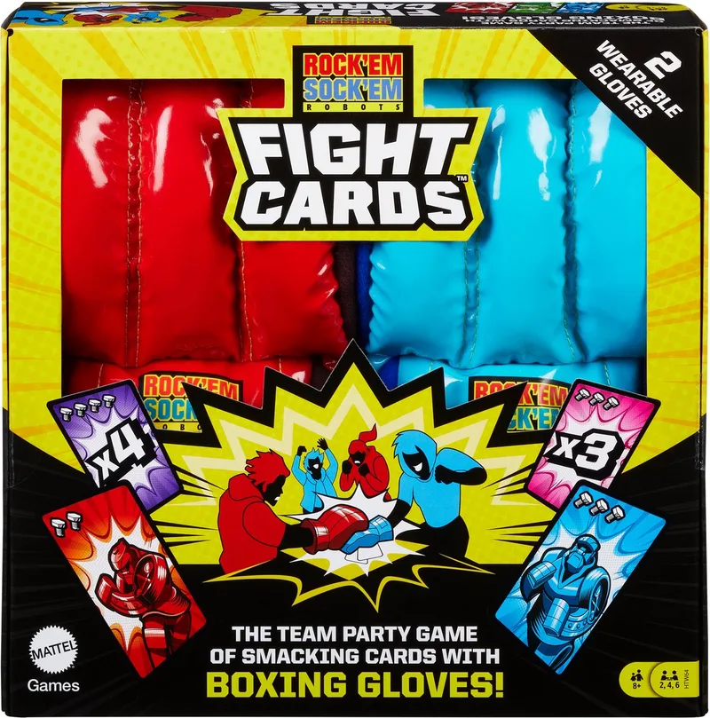 Rese Robots Fight Cards from Mattel Games – box