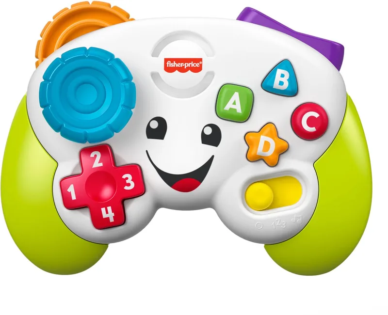 speelgoed controller Fisher-Price Laugh & Learn Game & Learn. from Mattel Games, Meerkleurig edition – box