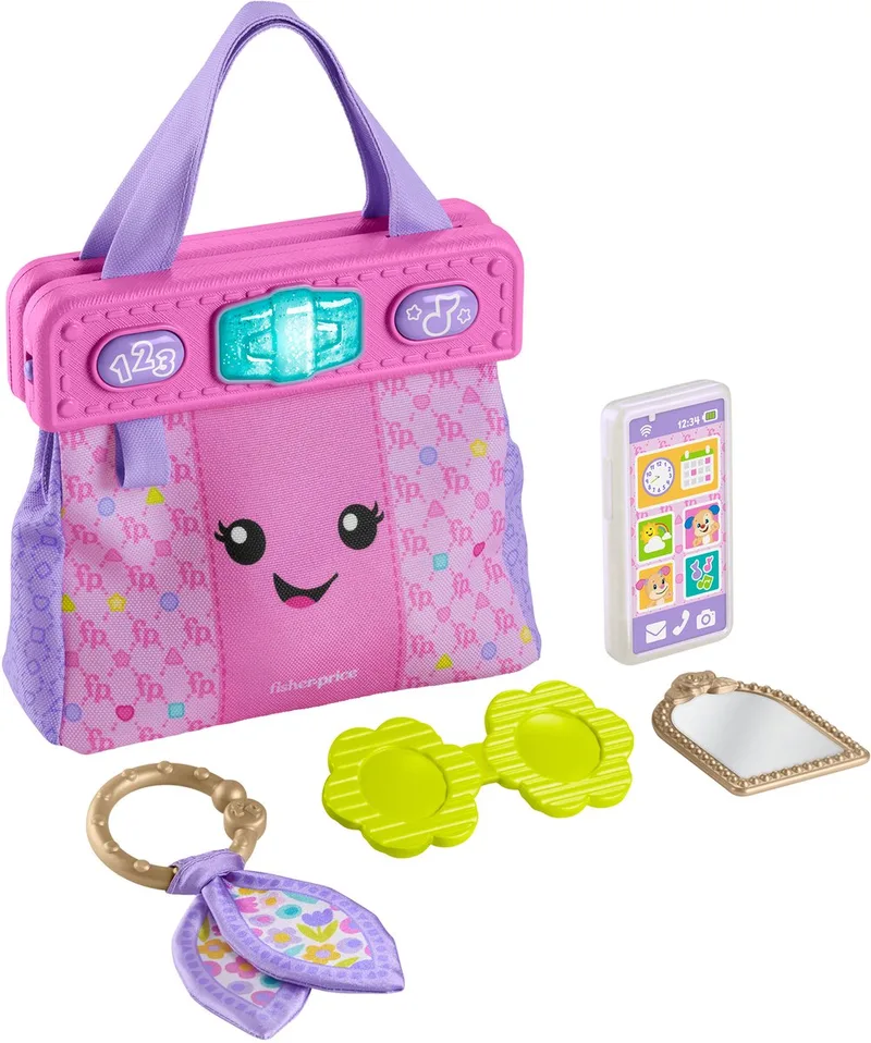 speelgoed Fisher-Price leerplezier tas educatief multicolor. van Mattel Games, editie Meerkleurig – doos