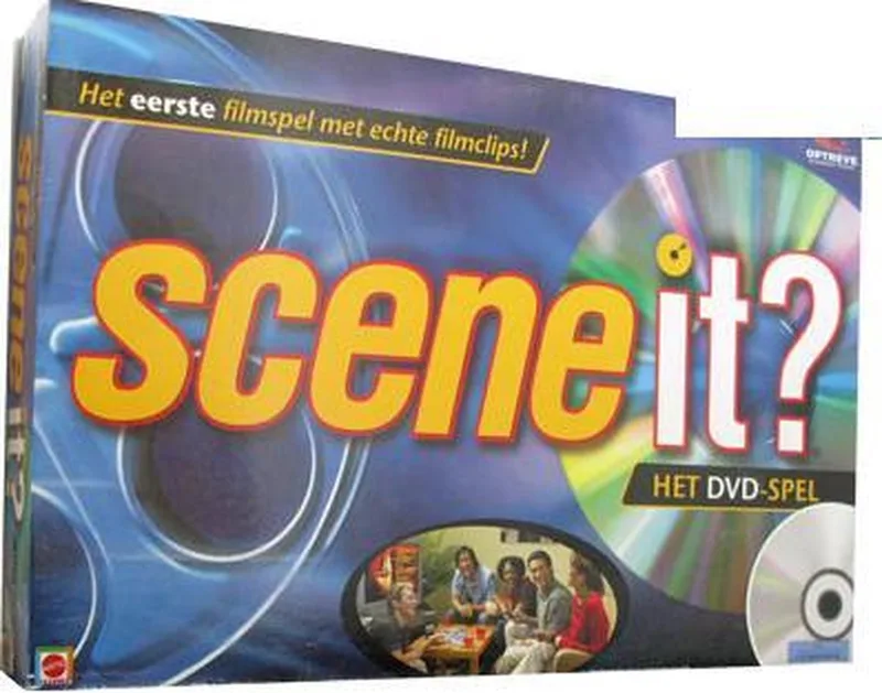 Spel Dvd Scene It Nederlands von Mattel Games – Schachtel