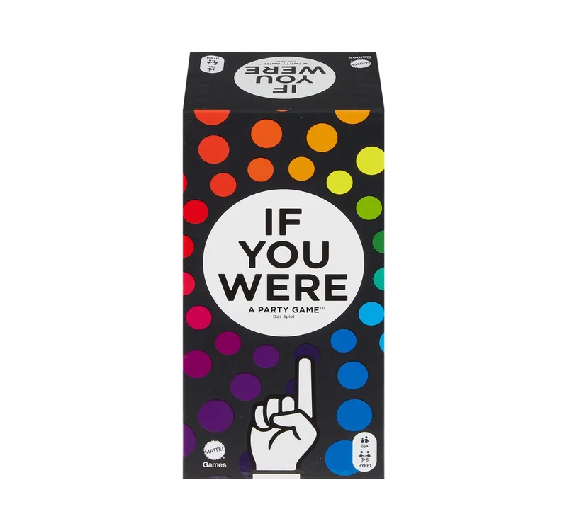 Spiel If You Were a Party, Erwachsenenspiel from Mattel Games, Bunt edition – box
