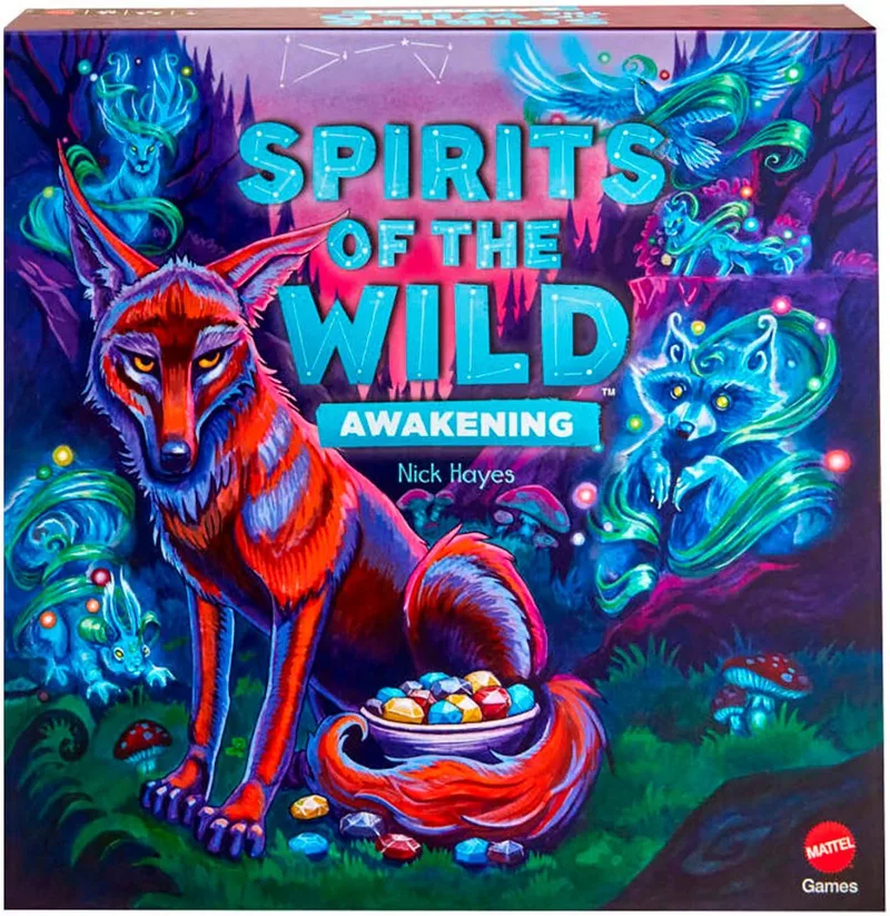Spiel Spirits of the Wild - The Awakening (D), Sammelspiel van Mattel Games, editie Bunt – doos