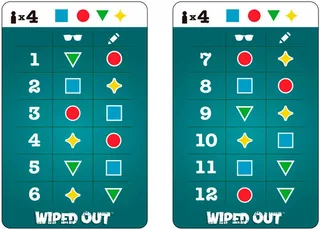 Spiel Wiped Out (D), Erwachsenenspiel de Mattel Games, édition Multicolore – boîte 5 sur 5