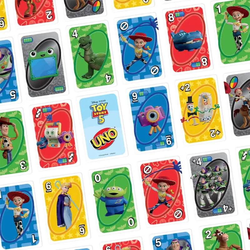 UNO Disney en Pixar Toy Story 5 van Mattel Games – doos 5 van 5
