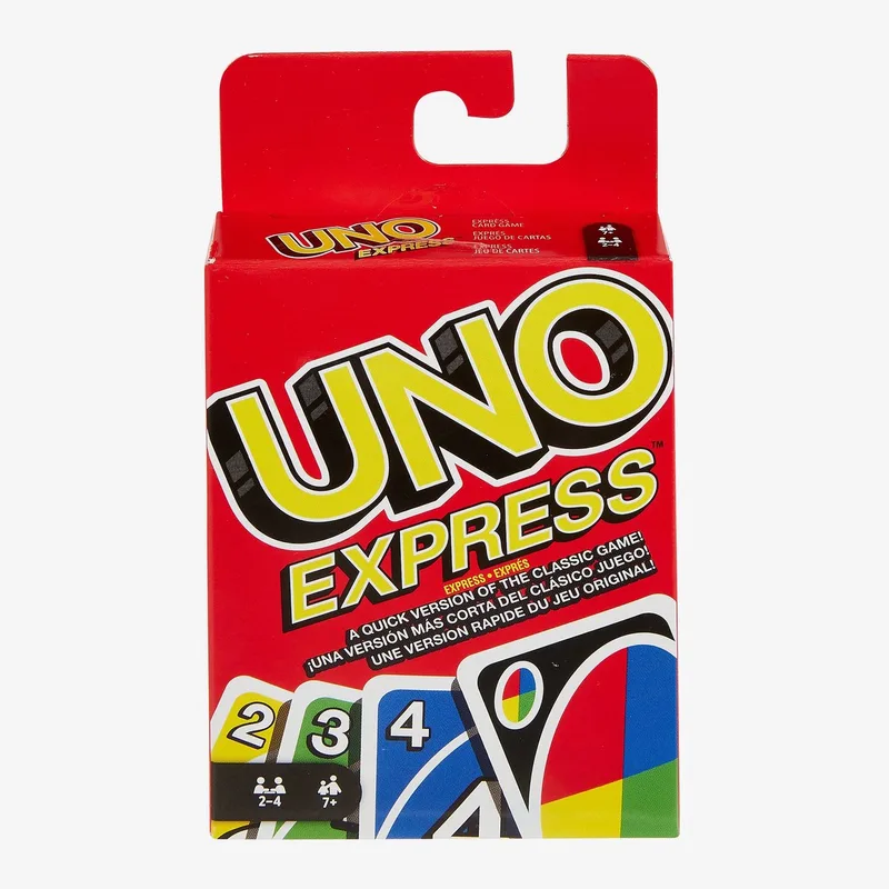 UNO Express - Kaartspel van Mattel Games – doos